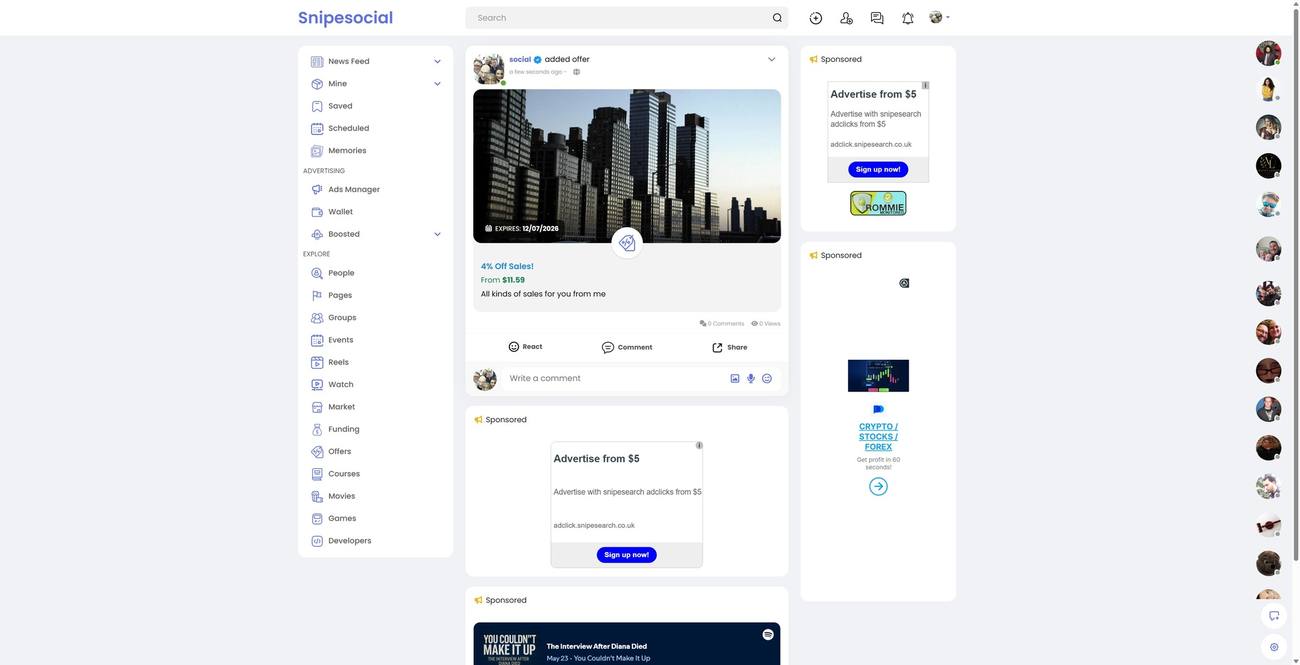Published offer post
